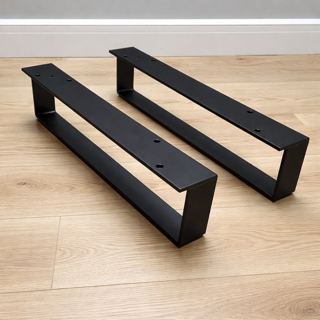 10cm Height Furniture Legs, Low Cabinet Feet, CRUDO FLAT 40.5