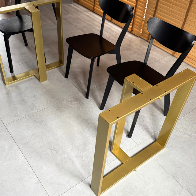 T-Shaped Steel Table Legs, TED 80.20
