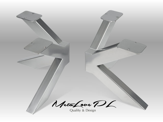 Coffee Table Legs, Bedroom Bench Legs, Set of 2, SPIDER 60.40