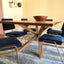 Pedestal Metal Dining Table Base, XSAVI 80.60