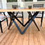 Metal Table Base Powder Coated, VIVO 60.30