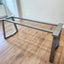Trapezoid Metal Table Legs With Crossbars, YAKO BASE 80.40
