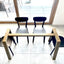 Simple Form Durable Trapezoid Metal Table Legs, CLEO BASE 80.40
