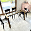 Simple Form Durable Trapezoid Metal Table Legs, CLEO BASE 80.40