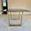 Trapezoid Metal Dining Table Legs, VEXI 80.40