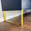 15cm Height Metal Furniture Feet, Mid Century Modern Cabinet Legs, Steel Sideboard TV Stand Legs, Replacement Legs, CRUDO FLAT 40.5