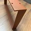 15cm Height Metal Furniture Feet, Mid Century Modern Cabinet Legs, Steel Sideboard TV Stand Legs, Replacement Legs, CRUDO FLAT 40.5