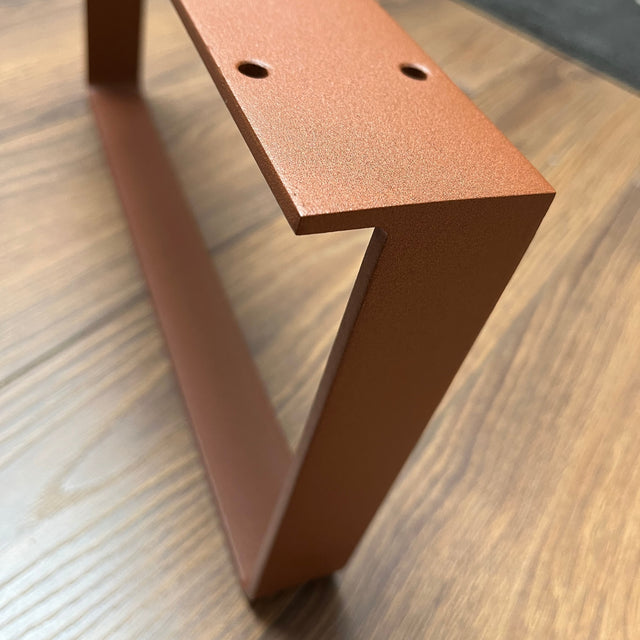 15cm Height Metal Furniture Feet, Mid Century Modern Cabinet Legs, Steel Sideboard TV Stand Legs, Replacement Legs, CRUDO FLAT 40.5