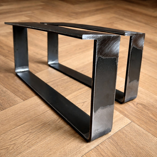 15cm Height Metal Furniture Feet, Mid Century Modern Cabinet Legs, Steel Sideboard TV Stand Legs, Replacement Legs, CRUDO FLAT 40.5