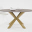Metal Table Base For Round Glass Top, XSAVI 70.70