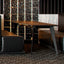 Modern Flat Steel Table Base, MALMO