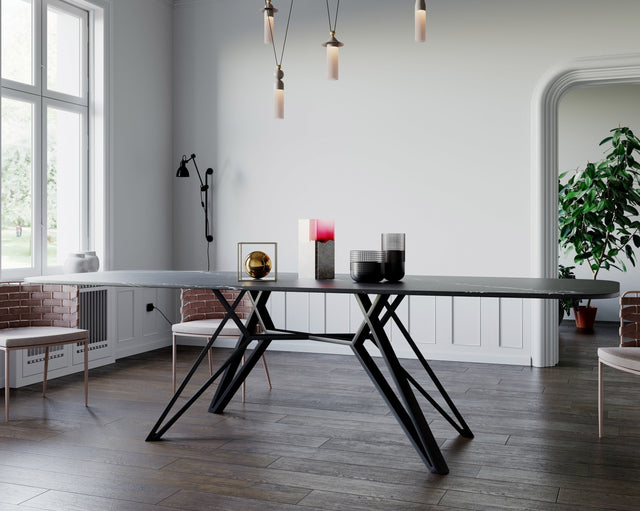 Unique Shape Metal Table Base, VIRRO 80.20