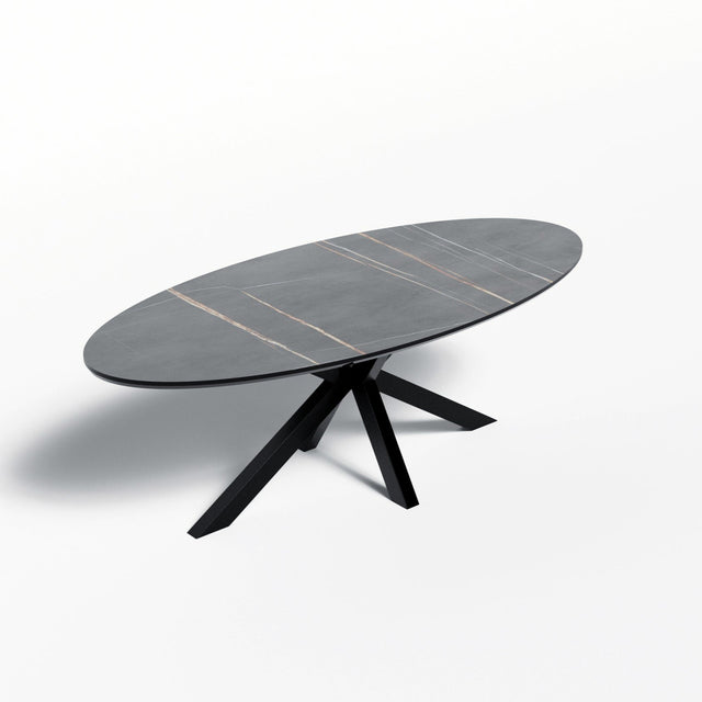Kitchen Metal Table Base Ideal for Oval Top, XSAVIER 80.60