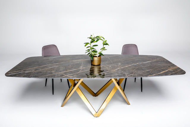 Metal Table Base Powder Coated, VIVO 60.30