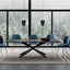 Pedestal Metal Dining Table Base, XSAVI 80.60