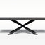 Pedestal Metal Dining Table Base, XSAVI 80.60